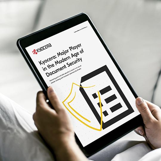 Kyocera neler sunuyor? Kyocera belge guvenligi için neler sunuyor?