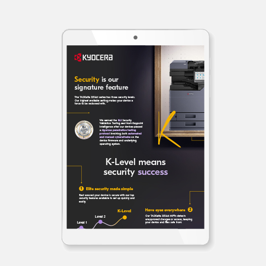 K-level Guvenlik Infografik